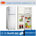 Refrigerador vertical doble de la puerta sólida 251L